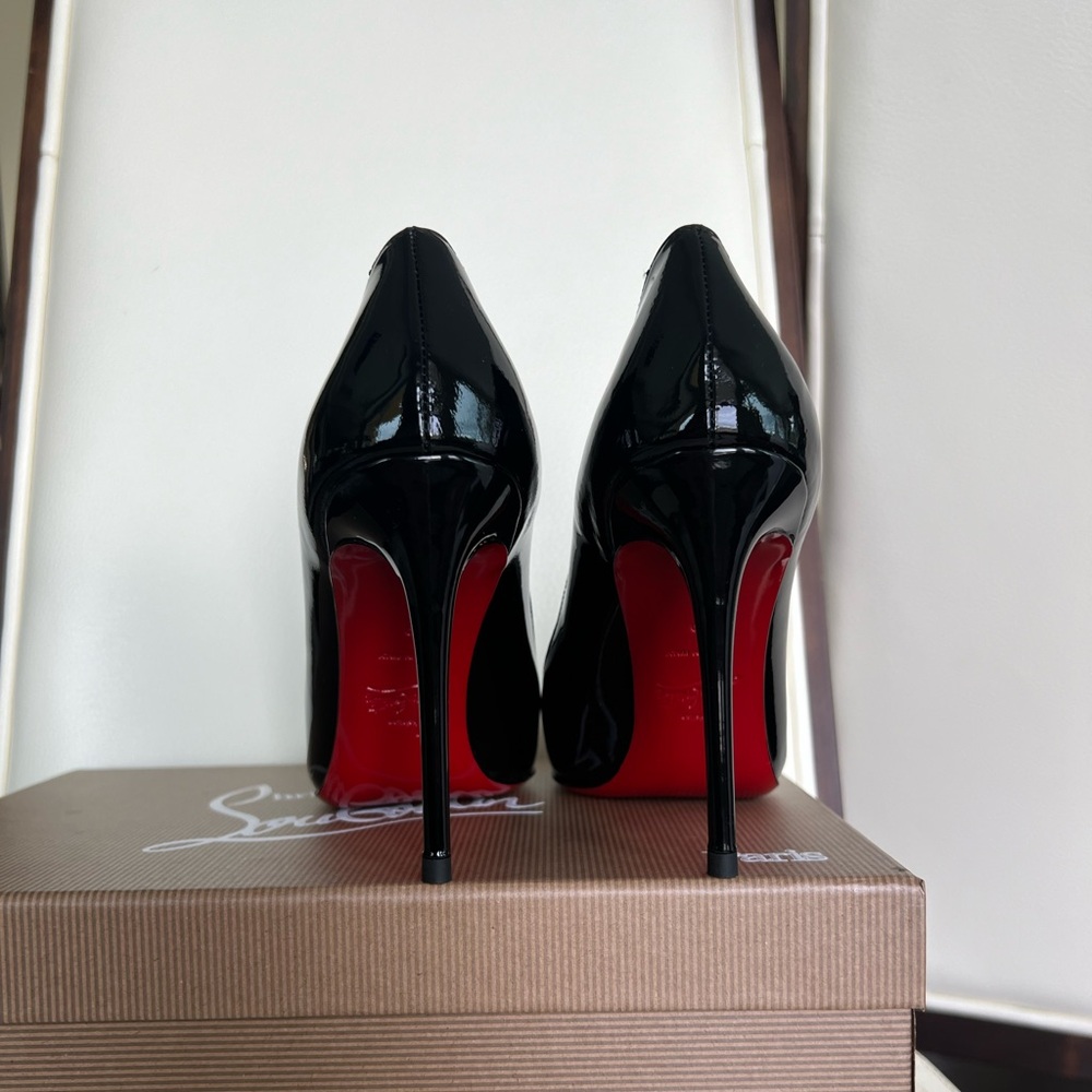 Red Bottom Red Sole ‘Kate’ Louboutin Replicas Patent Black High Quality (eu 40)